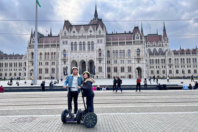1 Hour Budapest Segway Tour - Parliament Hightails - First Ride at Haris köz 2: Learning the Segway Without Panic