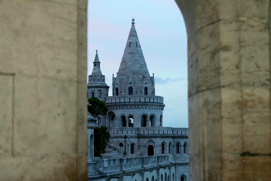 BloodThirsty Hungary: Walking tour & Dark Historical Stories - Royal Riding Hall: your final big photo moment