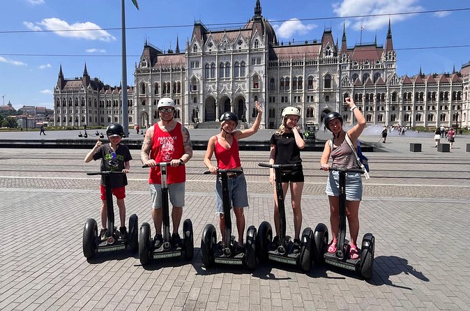 Buda & Pest in 2 Hours: Segway Adventure - St Elizabeth Statue: a quick heritage pause with good photos