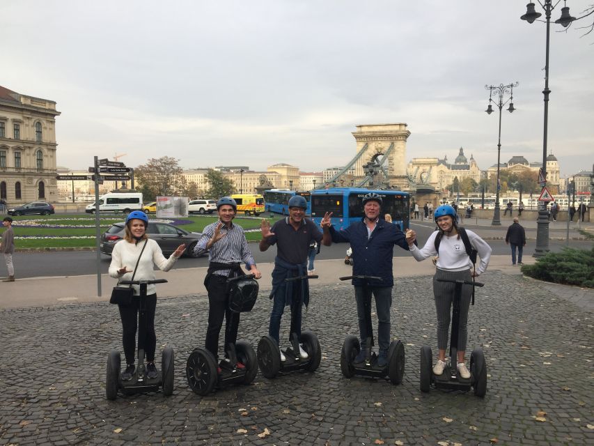 Budapest: 1.5-Hour Fun Segway Sightseeing - Shoes on the Danube Bank and the built-in reset