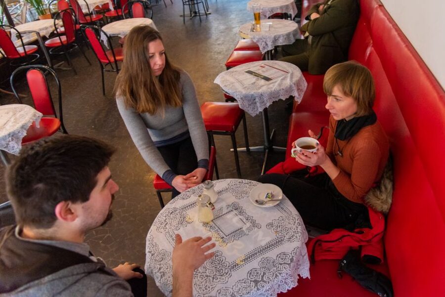 Budapest: 3-Hour Walking Tour About Communism (Small Group) - Riding the red M2 subway, a small transport moment with big context