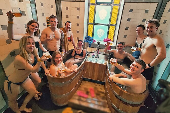 Budapest BeerSpa with Unlimited Beer and Optional Széchenyi Bath - Private changing cabin and lockers, your comfort anchor inside Széchenyi