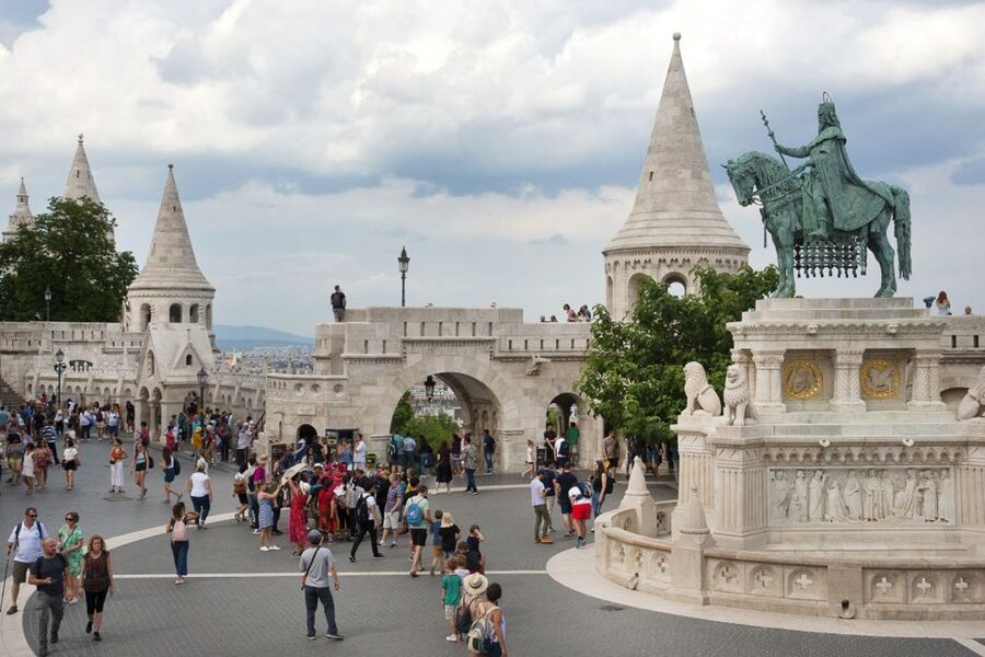 Budapest: Buda Castle District Walking Tour - Matthias Church area and the vibe of Gothic Budapest