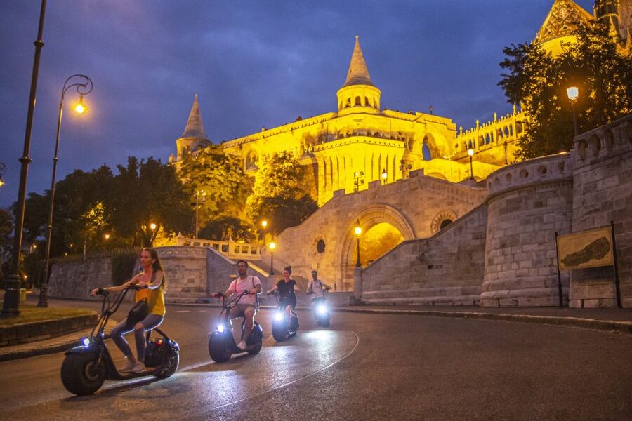 Budapest: Buda Castle E-Scooter Evening Tour - Key things to notice before you book