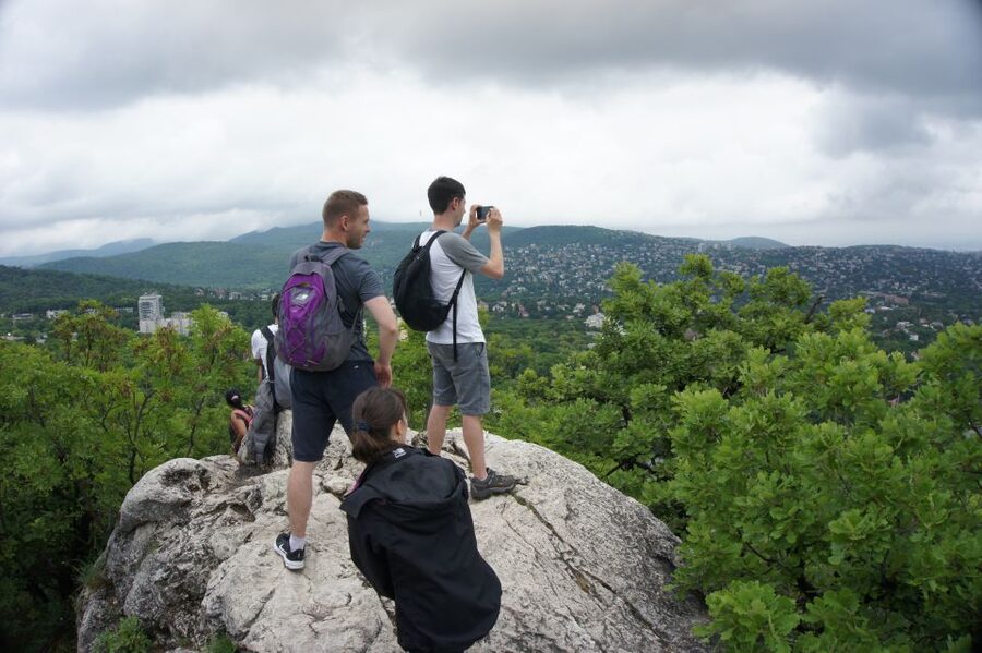 Budapest: Buda Hills Guided Hiking Tour with Optional Lunch - Head back down: descent, then bus to the center