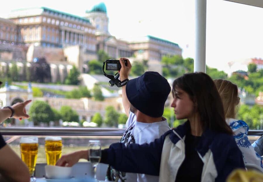 Budapest: Catamaran Pizza Cruise - Margaret Bridge Turnaround: when the route changes and the views reset