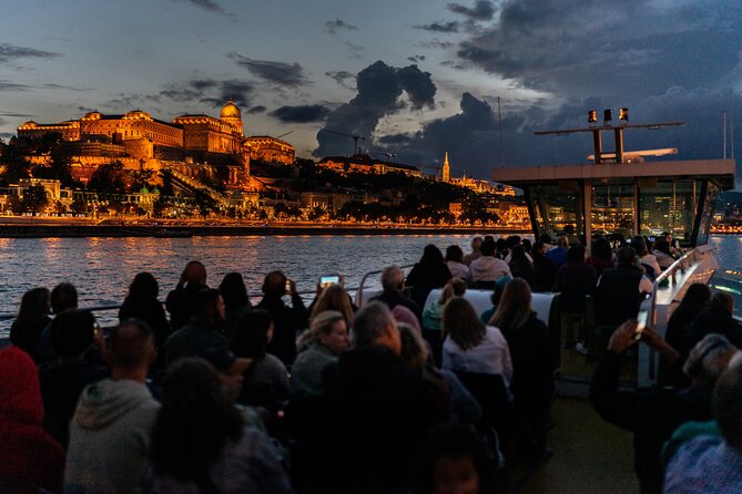 Budapest Danube River Sightseeing Night Cruise with Drink - Audio Guide in 30 Languages and Wi-Fi On Board