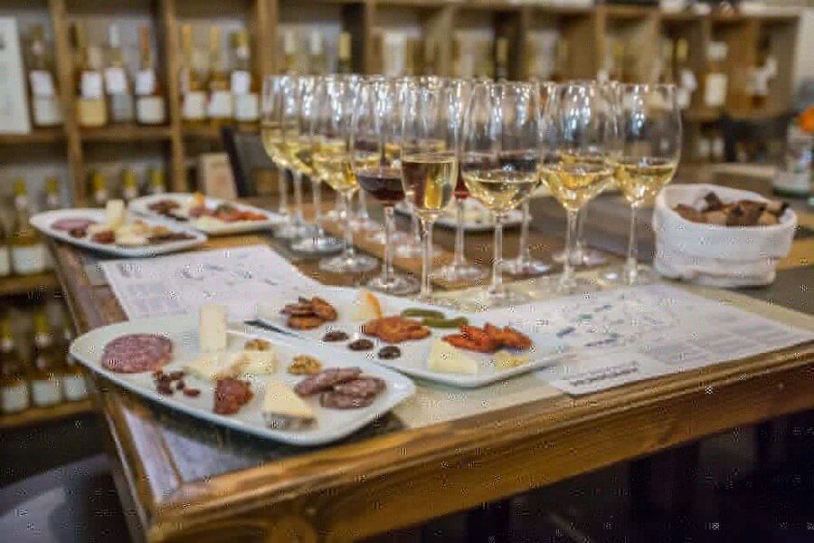 Budapest: Essentials of Hungarian Wine Tasting Class - Entering Taste Hungary’s tasting room near the National Museum