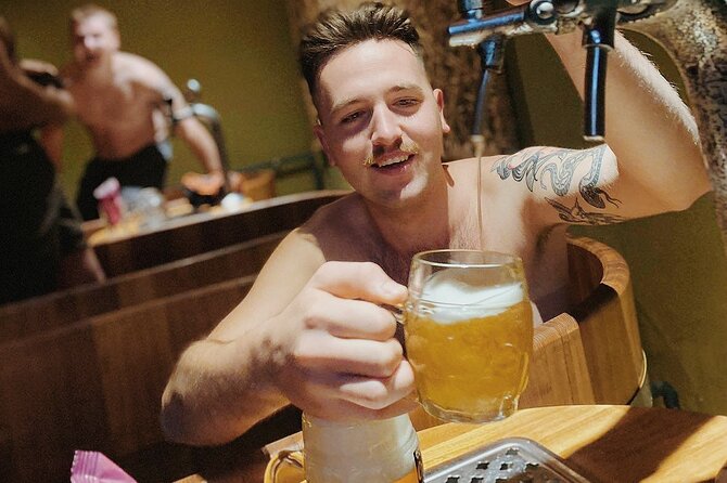 Budapest Exclusive Thermal Spa LUKACS LUXURIOUS PRIVATE BEER BATH - Your 45-minute thermal beer schedule, step by step