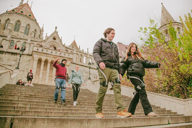 Budapest Exoskeleton Robotics Powered City Walk - Gellert Hill: Citadel views without the leg burn