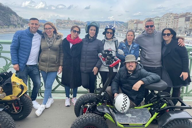 Budapest EZRaider Tour - A City Exploring Adventure - The Castle Hill ride: cobblestones, bridges, and the Parliament overlook