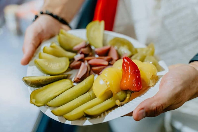 Budapest: Food Tour Market to Tavern: 14+ Tasters & Wines - Off-the-beaten-path walking and ending at Ferenciek tere