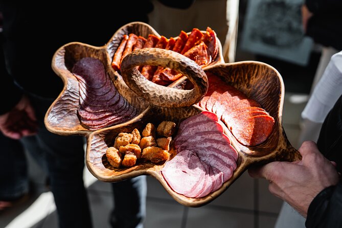 Budapest Food Tour: Wine, Foie Gras & 20+ Tastings - Ferenciek Tere Lunch with Hungarian Wines, Goulash, and Palacsinta