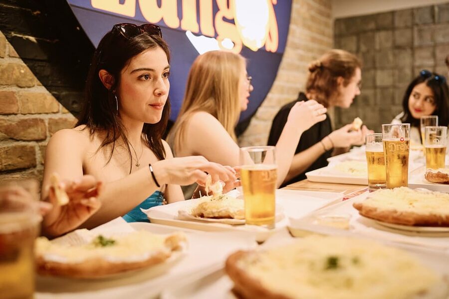Budapest: Guided Food Tour with Wine, Beer, and Shots - What to expect about food limits, group size, and comfort