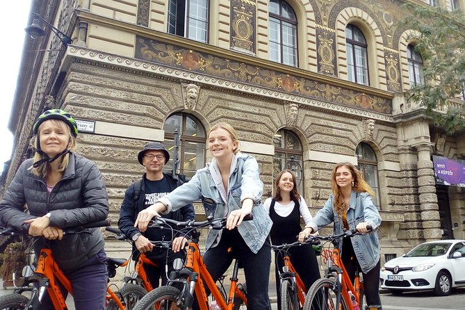 Budapest Historic Downtown Bicycle Tour in small groups - Vajdahunyad Castle: the playful fake castle you should see