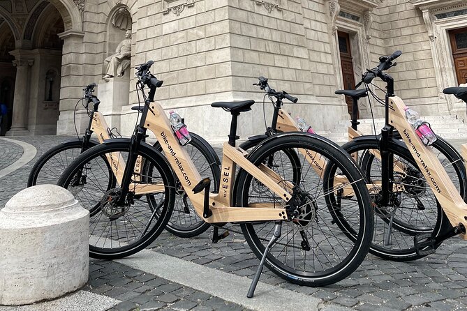 Budapest: Historic Downtown ride on E-Bicycles Buda & Pest - Liberty Square And Parliament: Big Monuments With Tough 20th-Century Context