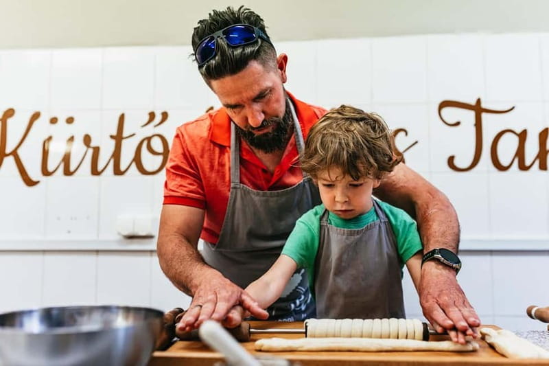 Budapest: Hungarian Chimney Cake Workshop in the City Center - Choose Your Coatings: Simple Sugar, Coconut, and Cinnamon