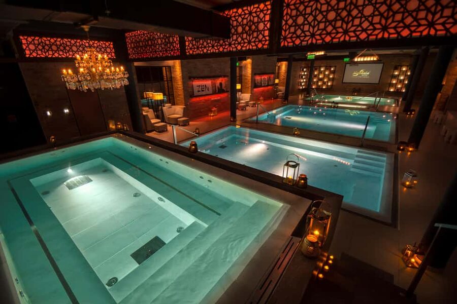 Budapest: Massage 60 min + Bath entry Mandala Day Spa - Your spa day flow, from robe to the last sip of tea