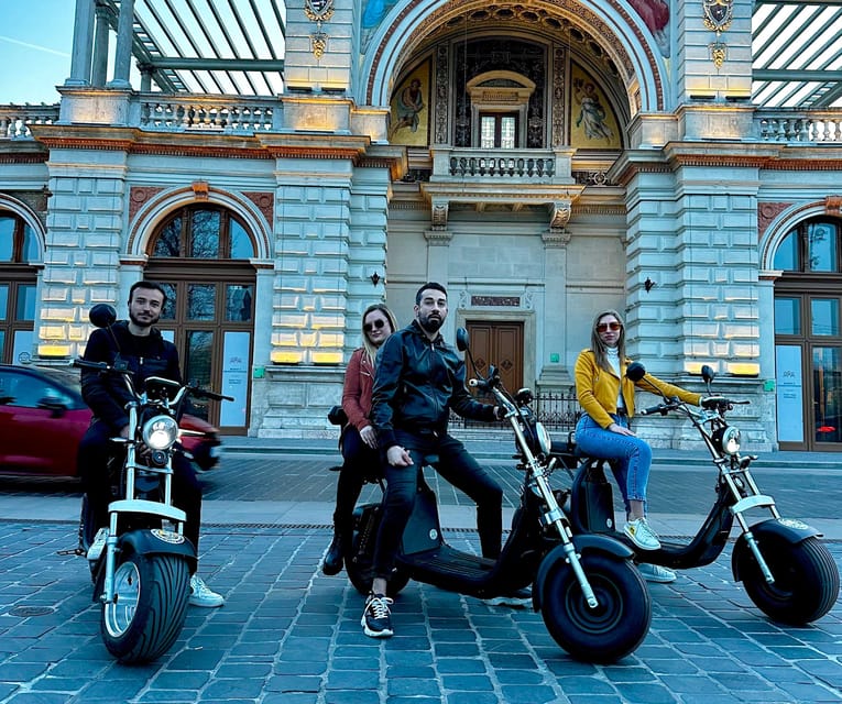 Budapest: Monster Bike Roller Guided City Tour - Shoes on the Danube Bank: a quiet stop that lands