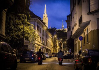 Budapest: Night Tour on MonsteRoller e-Scooter