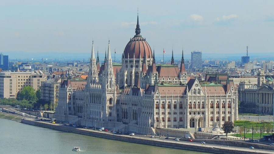 Budapest: Parliament Building Entry Ticket and Audio Guide - Main Staircase to Assembly Hall, where the wow factor hits