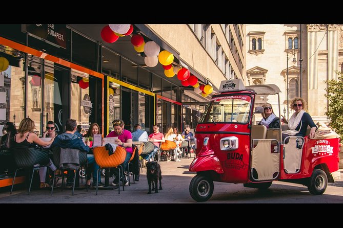 Budapest Private Tuk Tuk Tour with Wine Tasting and Cheese Platter - From Kálvin tér to Gellért Hill, you get the Buda overview fast
