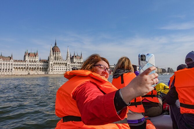 Budapest Rafting - Sunset Cruise - On-water reality check: paddling time is part of the deal