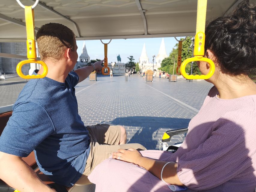 Budapest: Sightseeing Tour by Electric Tuktuk - St. Stephen’s Basilica and Parliament: two icons, one river-city story