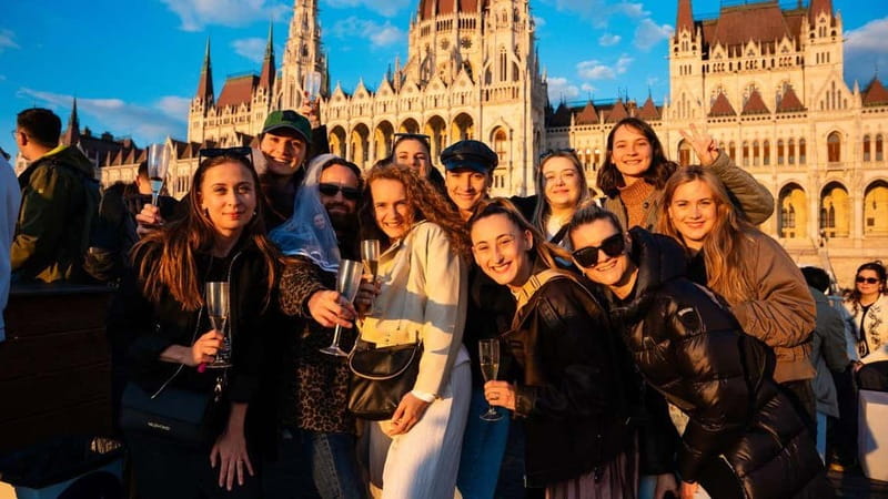 Budapest: Sip and Sail River Cruise with Unlimited Prosecco - Value at around $29 for a 1.5-hour Danube sunset experience