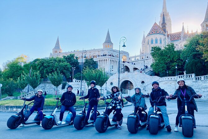 Budapest Small-Group Guided Tour on MonsteRoller e-Scooter - Buda Castle, Matthias Church, and Castle Garden: the best views come with a gentle pace