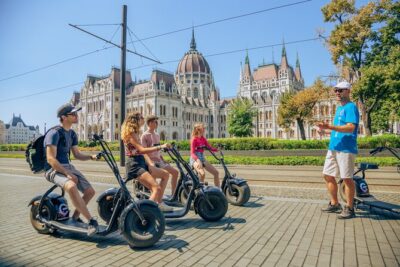 Budapest Small-Group Guided Tour on MonsteRoller e-Scooter
