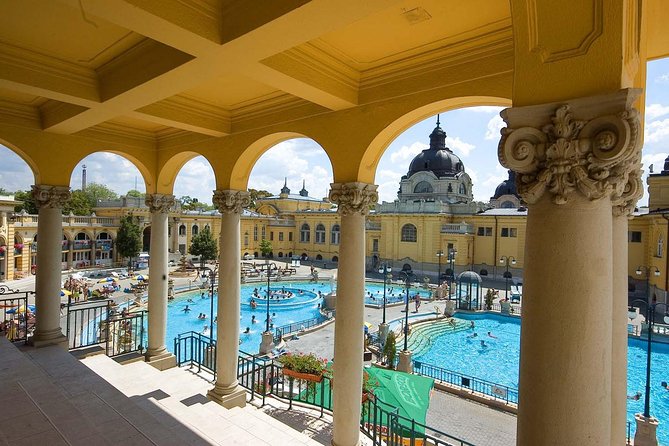 Budapest Széchenyi Spa with Danube Cruise and Optional Dinner - Széchenyi Baths by day, Danube night lights by 19:00