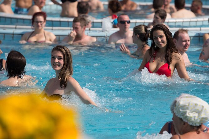 Entrance to Szechenyi Spa in Budapest - Crowds, pool closures, and how to stay flexible (without ruining your mood)