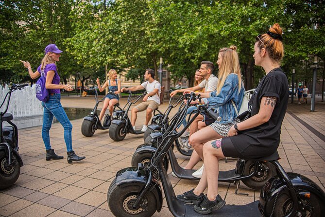 Guided Tours in Budapest on E-Scooter with various routes - The core route: Parliament exterior to Castle District views