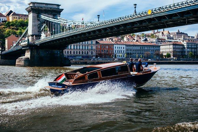 Luxurious, private day cruise with a waterlimousine to Szentendre - The Real Payoff: UNESCO Riverbank Views, Parliament, and Chain Bridge
