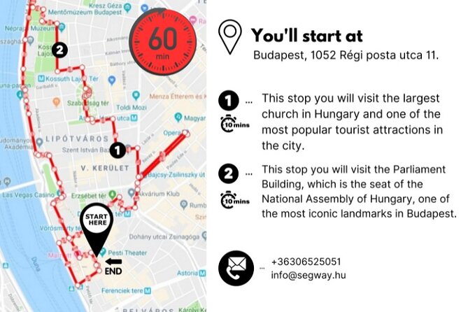 Segway guided Tour in Downtown Budapest - Central square and the Budapest Eye: quick city center orientation