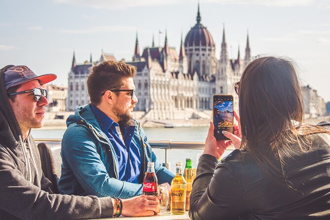 Sightseeing Cruise on the Danube with Audio Guide in Budapest - Chain Bridge, Margaret Bridge, and Liberty Bridge, one skyline rhythm